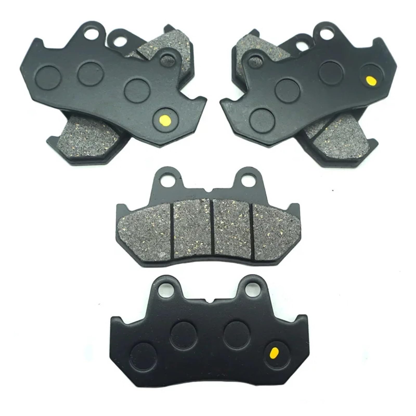 Motorrad Vorne Hinten Bremsbeläge for GL1100 / GL1100A / GL1100I Gold Wing/Aspencade/Interstate 1982-1983 GL 1100 AI(Front Rear Pads) von LOKAXXZU