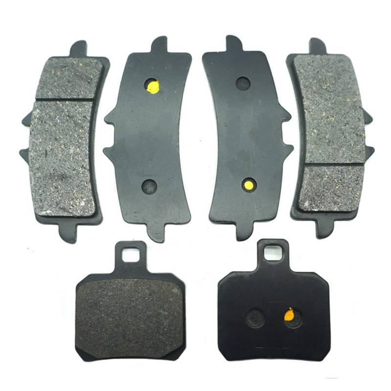 Motorrad Vorne Hinten Bremsbeläge for Monstar R 1200cc Monstar S 2016-2019 Monstar S 1200cc 2014-2020 MonstarS(Front Rear Pads) von LOKAXXZU