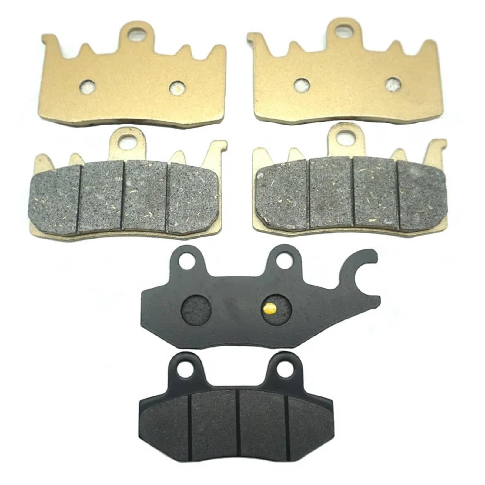 Motorrad Vorne Hinten Bremsbeläge for Tiger 1200 XCA/Tiger XCX Tiger 1200 XCA 2018 2019 2020 Abenteuer 1200XCA 1200XCX(Front Rear Pads) von LOKAXXZU