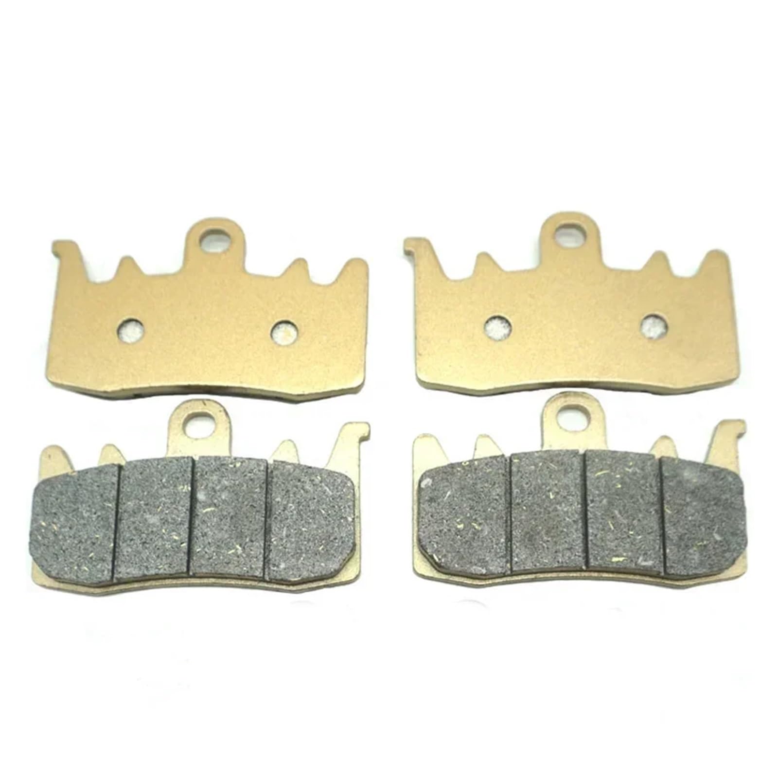 Motorrad Vorne Hinten Bremsbeläge for Tiger 1200 XR/XRT/XRX/XRX Niedrigen 2018 2019 2020 1200cc Tiger1200 Abenteuer(2 X Front Brake Pads) von LOKAXXZU