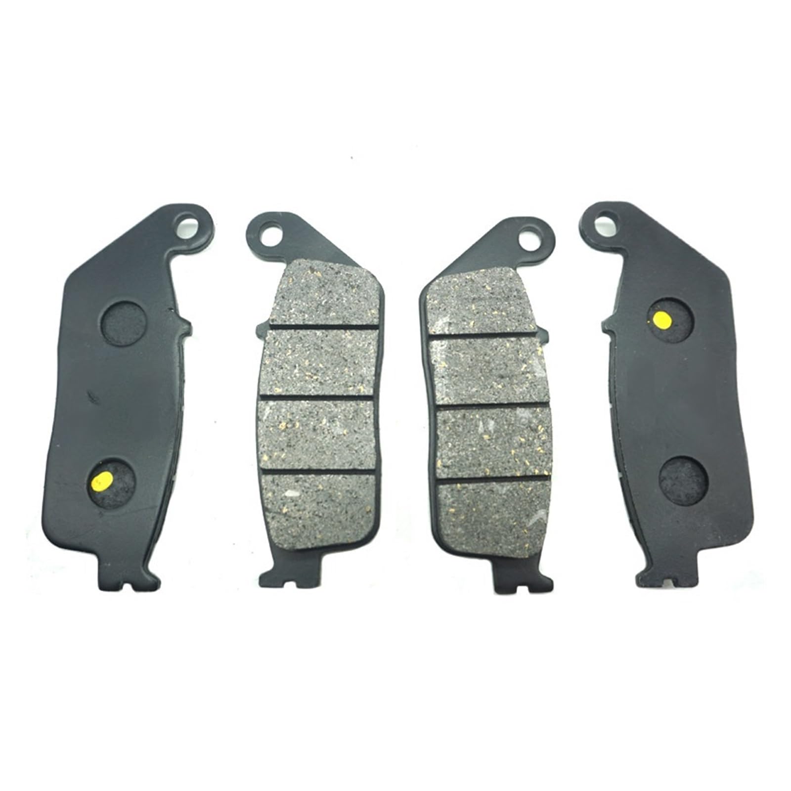 Motorrad Vorne Hinten Bremsbeläge for Xciting 500 2004-2015 Xciting ich Evo ABS 2011-2013 Xciting R ABS 500 2009-2013(2 X Front Brake Pads) von LOKAXXZU