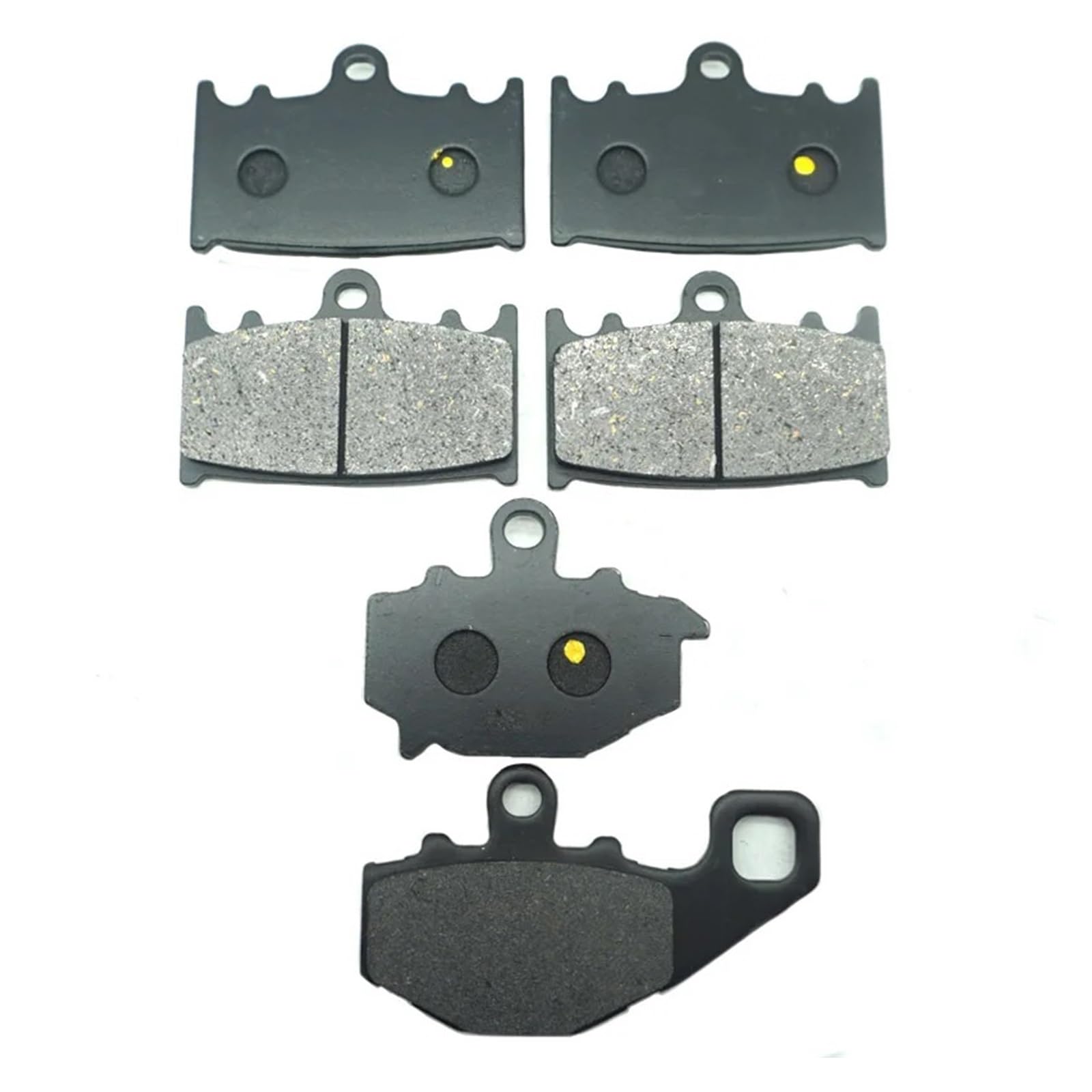 Motorrad Vorne Hinten Bremsbeläge for ZZR600ZX 1993-1998 ZX900 Ninja ZX-9R 1994 1995 1996 600ZX ZX 900 ZX9R(Front Rear Pads) von LOKAXXZU