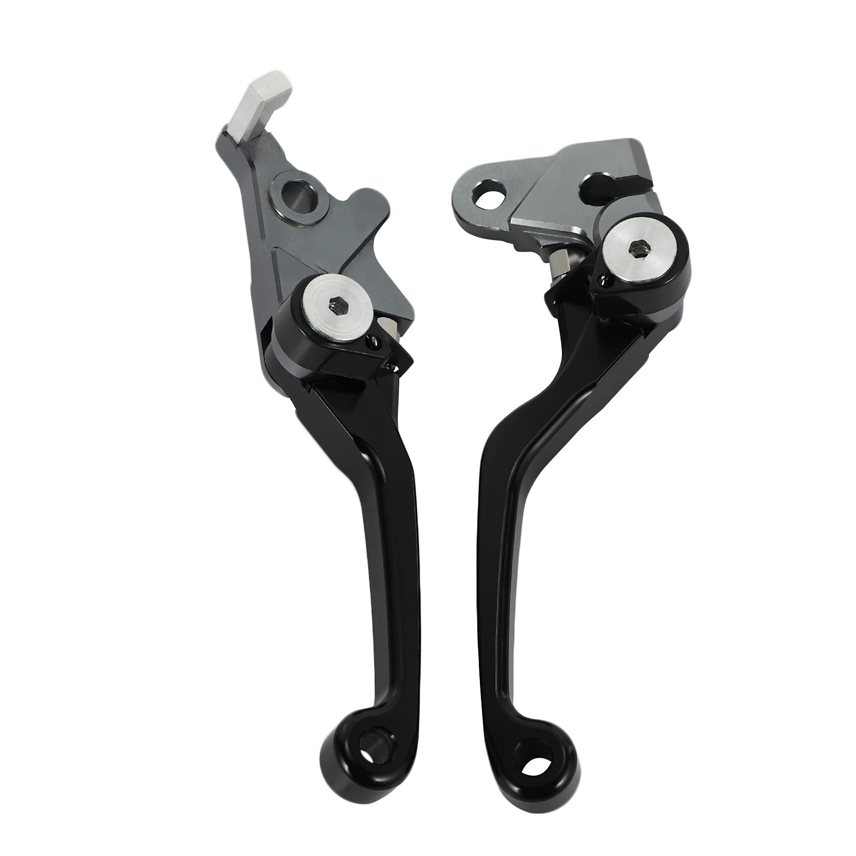 LOLPALONE 2 Teiliger Motorrad Brems Hebel CNC Motorrad Kupplungs Brems Hebel Schwarz für XR650R 2000-2007 von LOLPALONE