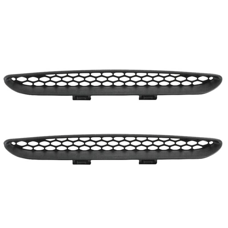 LOLPALONE 2X Auto Vorder Haube Scoop Blende Gittergewebe Intake Grille Abdeckung 68202462AD für Charger 2016-2021 von LOLPALONE