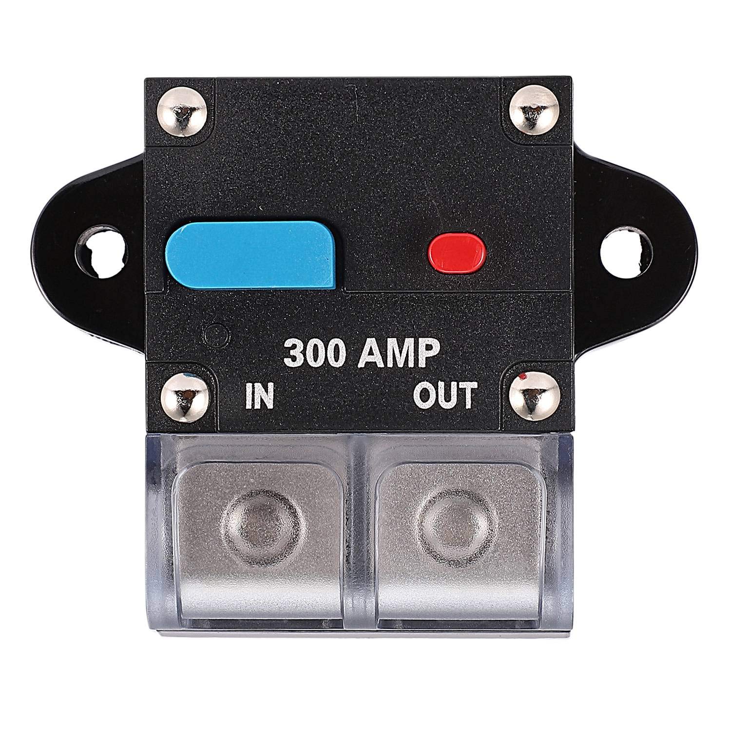 LOLPALONE 300A Car Truch Audio Circuit Breaker Sicherungshalter Auto Leitungsschutzschalter Wiederherstellbarer Leitungsschutzschalter von LOLPALONE