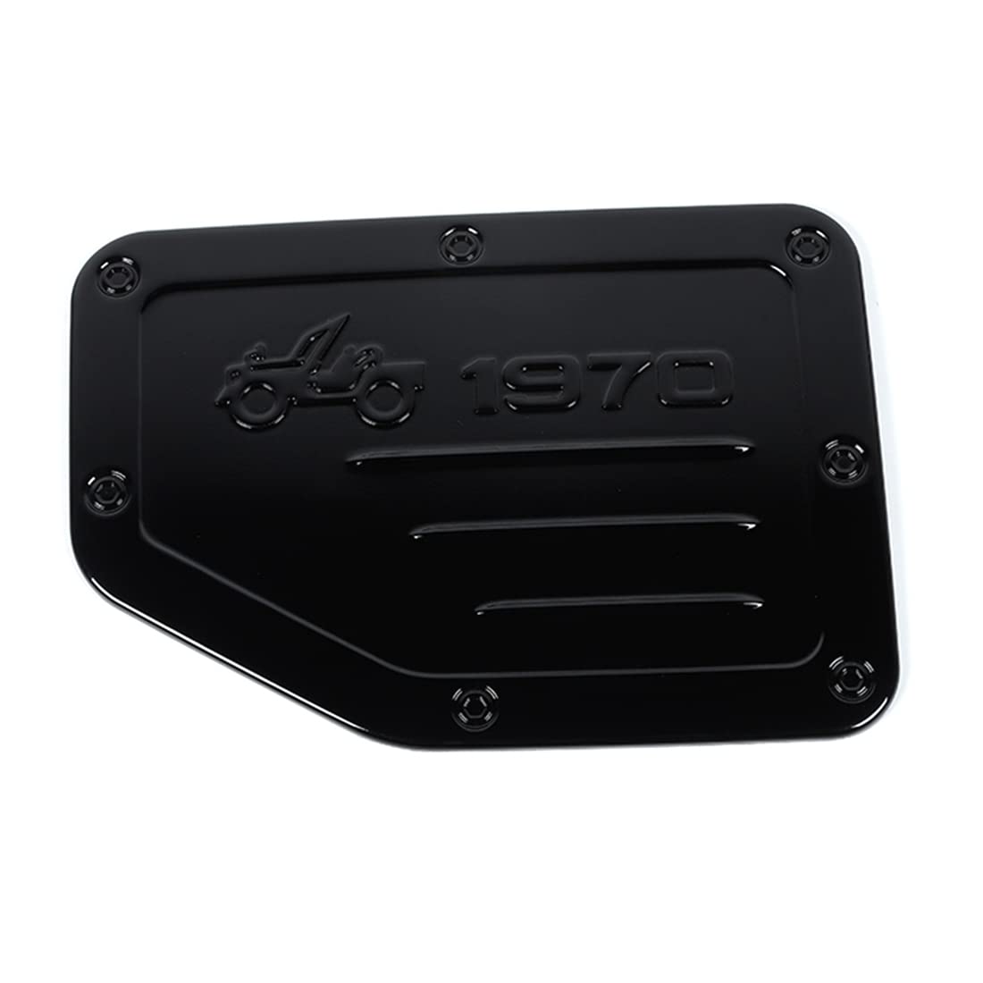 LOLPALONE Auto-Tankdeckel für Jimny JB64 JB74 2019 2020 2021 2022 AußEnzubehöR, Schwarz von LOLPALONE