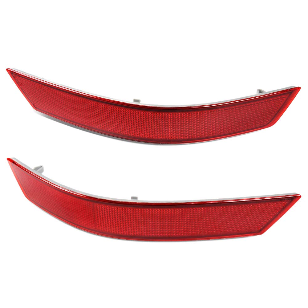 LOLPALONE Heck Stoß Stange Rot Licht Linse für ML-Class W164 ML320 ML350 ML 5501648200374 1648201574 von LOLPALONE