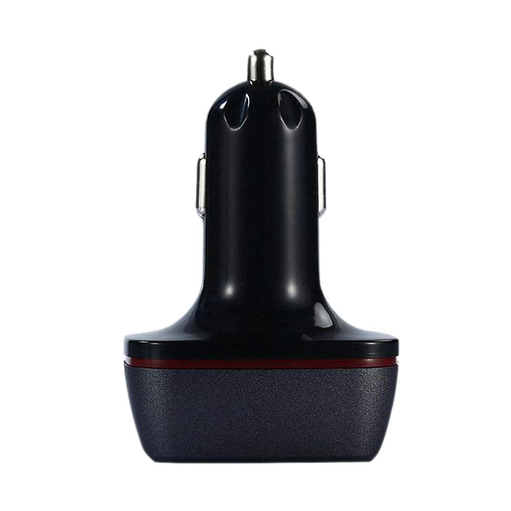 LOLPALONE QC3.0 + 2.4A 3 USB Ports Smart Schnellladegerät Kfz Ladegerät Adapter Für Handy (Schwarz) von LOLPALONE