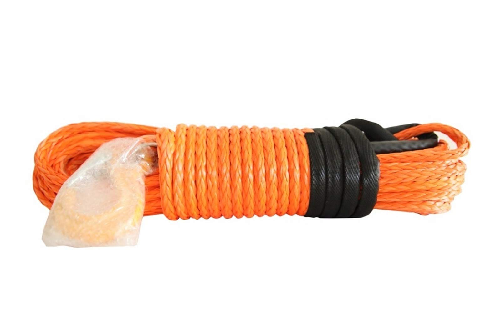 Synthetisches Windenseil-Kabelset 10mm * 30m Orange Synthetische Windeseil, ATV-Windekabel, Schleppseilauto for Winde-Accemies, Winklinien 10mm von LOMCOT