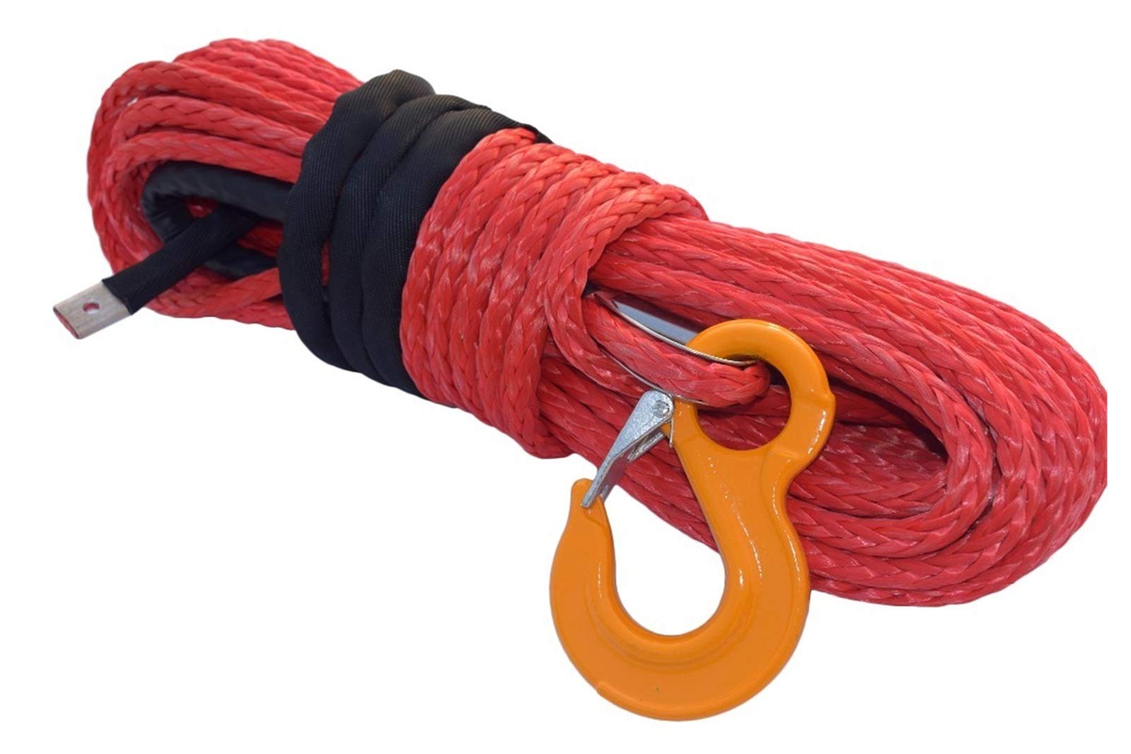 Synthetisches Windenseil-Kabelset 12mm * 30m Rotes Spectra Winch Seil, Synthetisches Windenkabel, Plasmaseil for elektrische Winden, Abschleppseile von LOMCOT