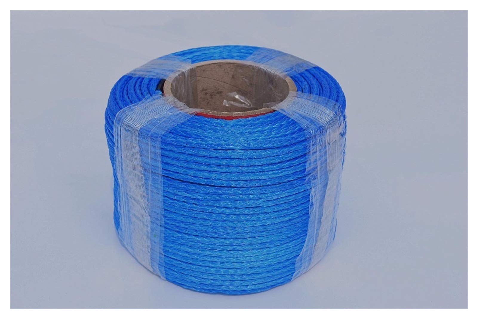 Synthetisches Windenseil-Kabelset Blau 5mm * 100m Synthetisches Windekabel, 3/16 "Dia ATV Winch Line, 12 Flechtspektras Seil, 4 * 4 Offroad-Teile von LOMCOT