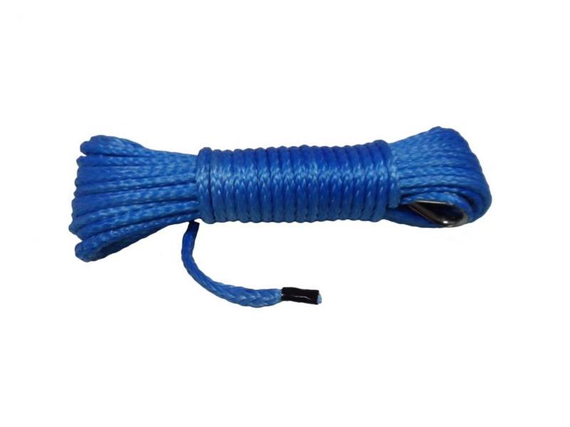 Synthetisches Windenseil-Kabelset Blaue 5mm * 12 m ATV Winch Line.ATV synthetischer Windeseil, ATV-Winde-Zubehör, abseits der Straßenseil von LOMCOT