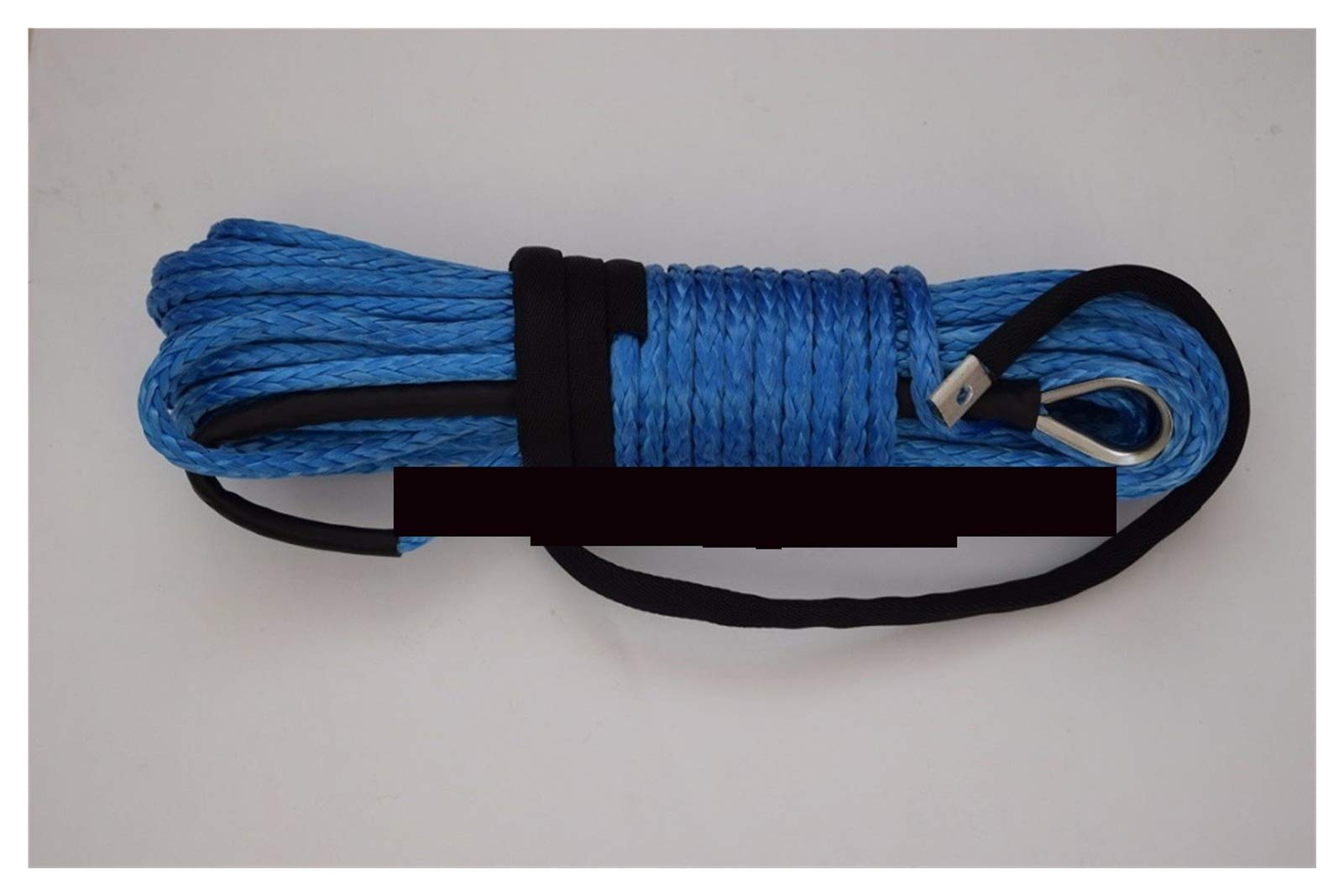 Synthetisches Windenseil-Kabelset Blaues 10mm * 30m Synthetisches Seil, Ersatzwindekabel, 3/8 "Windeseil, Synthetisches Windekabel von LOMCOT