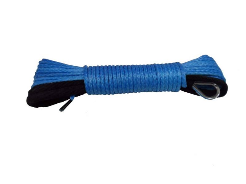 Synthetisches Windenseil-Kabelset Blaues 5mm * 15m ATV Synthetisches Windenseil, ATV-Windenrelais, Bootswindekabel, Plasmaseil von LOMCOT