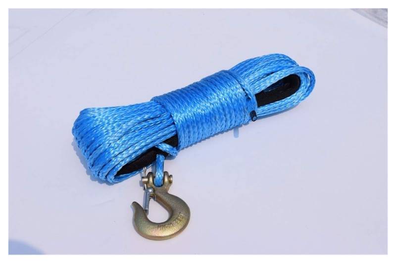 Synthetisches Windenseil-Kabelset Blaues 6mm * 15m Synthetisches Windekabel, Windelinie, ATV-Windekabel for elektrische Winden, AFF Road Seil von LOMCOT