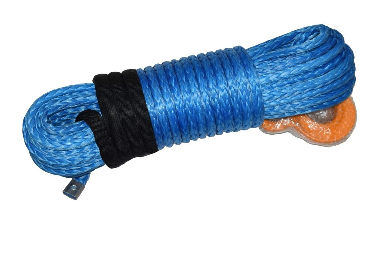 Synthetisches Windenseil-Kabelset Blue 12mm * 30m Synthetisches Windenseil, ATV-Windekabel 12mm, Off-Straßenseil for Autoteile, Schleppseilauto 12mm von LOMCOT