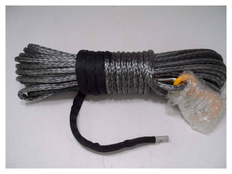 Synthetisches Windenseil-Kabelset Grau 10mm * 30m Synthetisches Windenseil, ATV-Windekabel, ATV-Winde-Accemies, Winklinien 10mm von LOMCOT