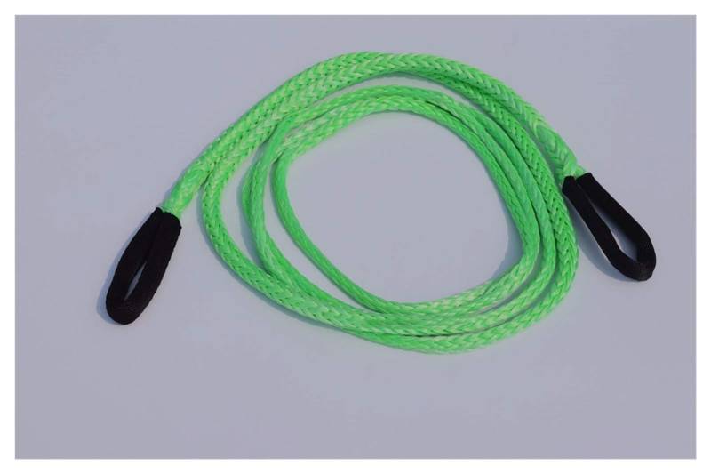 Synthetisches Windenseil-Kabelset Grüne 1/4 "* 10ft ATV Winch Line, Synthetisches Windenkabel, Winde-Seilverlängerung, ATV-Pflug-Hubseil von LOMCOT