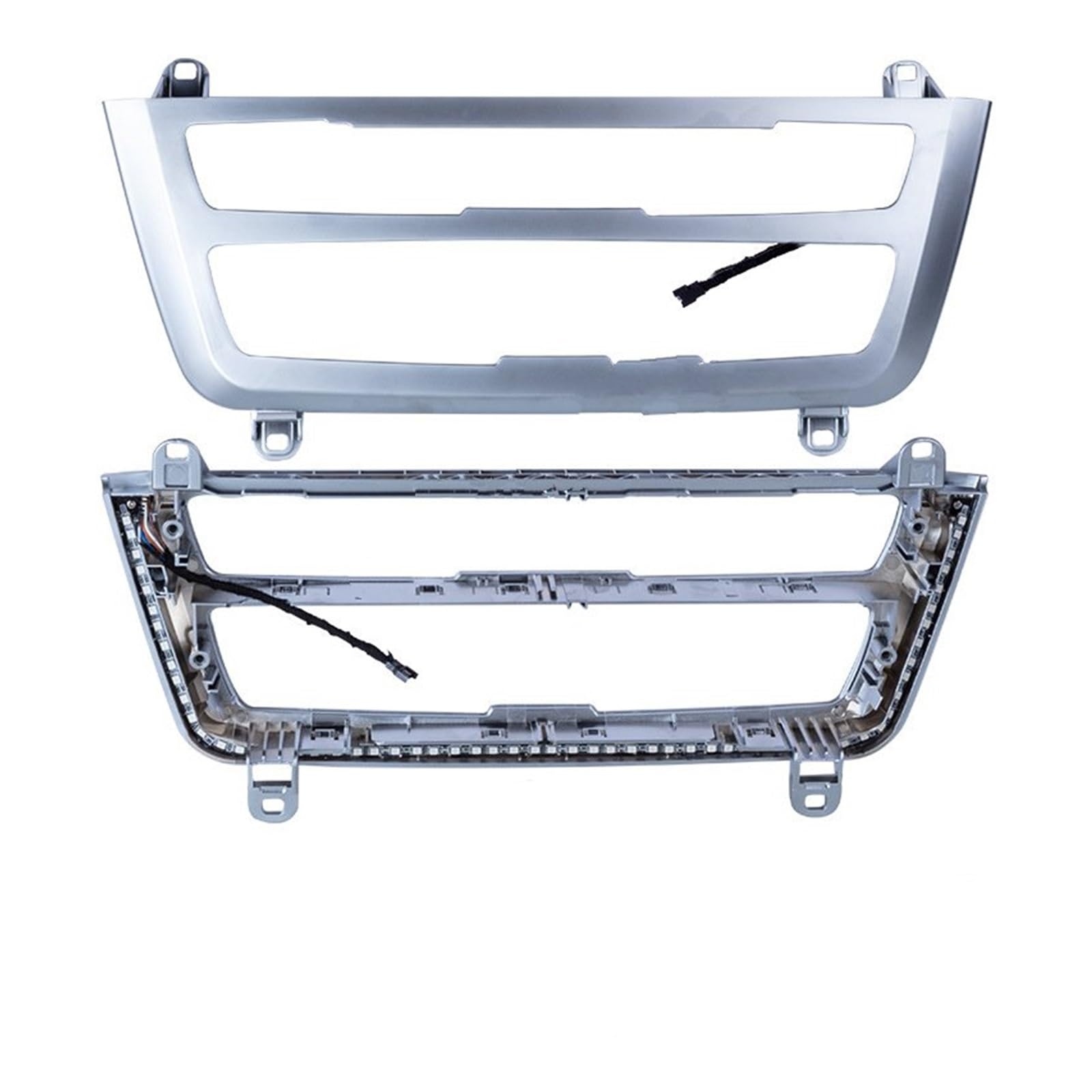 Auto Deko Innen Für 3er 4er F30 F35 2-farbige Mittelkonsole AC-Panel Umgebungslicht Radioverkleidung Armaturenbrett Licht Atmosphärenlampe Auto-Trim-Aufkleber von LONPEXDT