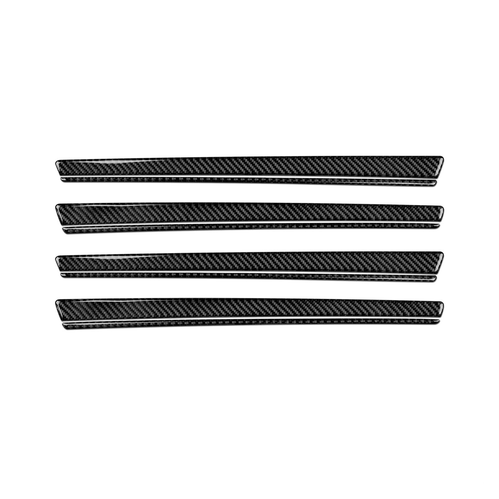 Auto Deko Innen Für Chrysler 300 2011-2023 Zubehör Carbon Fiber Innen Aufkleber Auto Vorne Hinten Türen Dekor Trim Decals Auto-Trim-Aufkleber von LONPEXDT