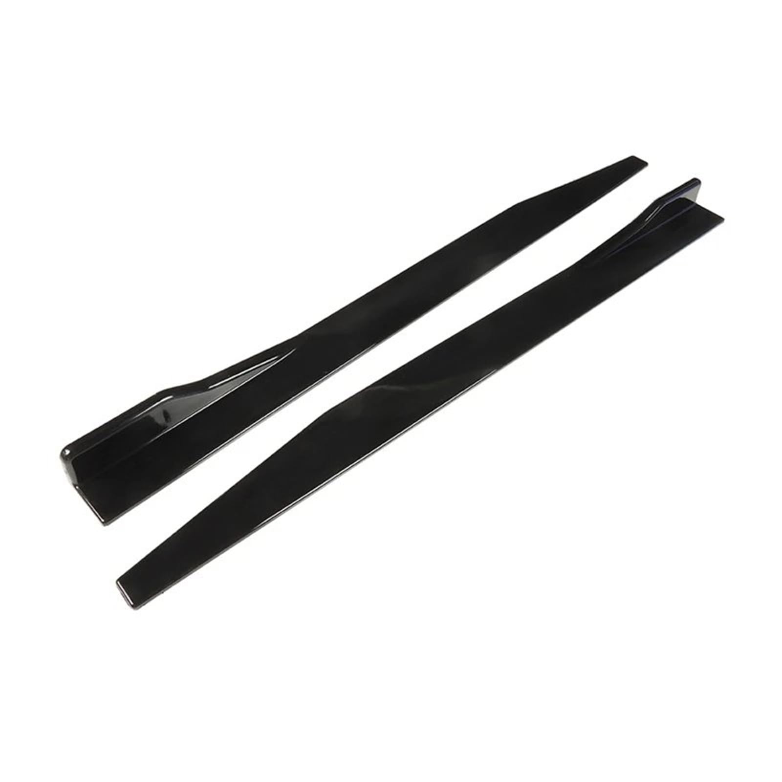 Auto Seitenschweller 1 Paar 1,18 M Seite Rock Erweiterung Rocker Splitter Auto Professionelle Zubehör Für Corolla Car Side Skirt Splitter(A) von LONPEXDT