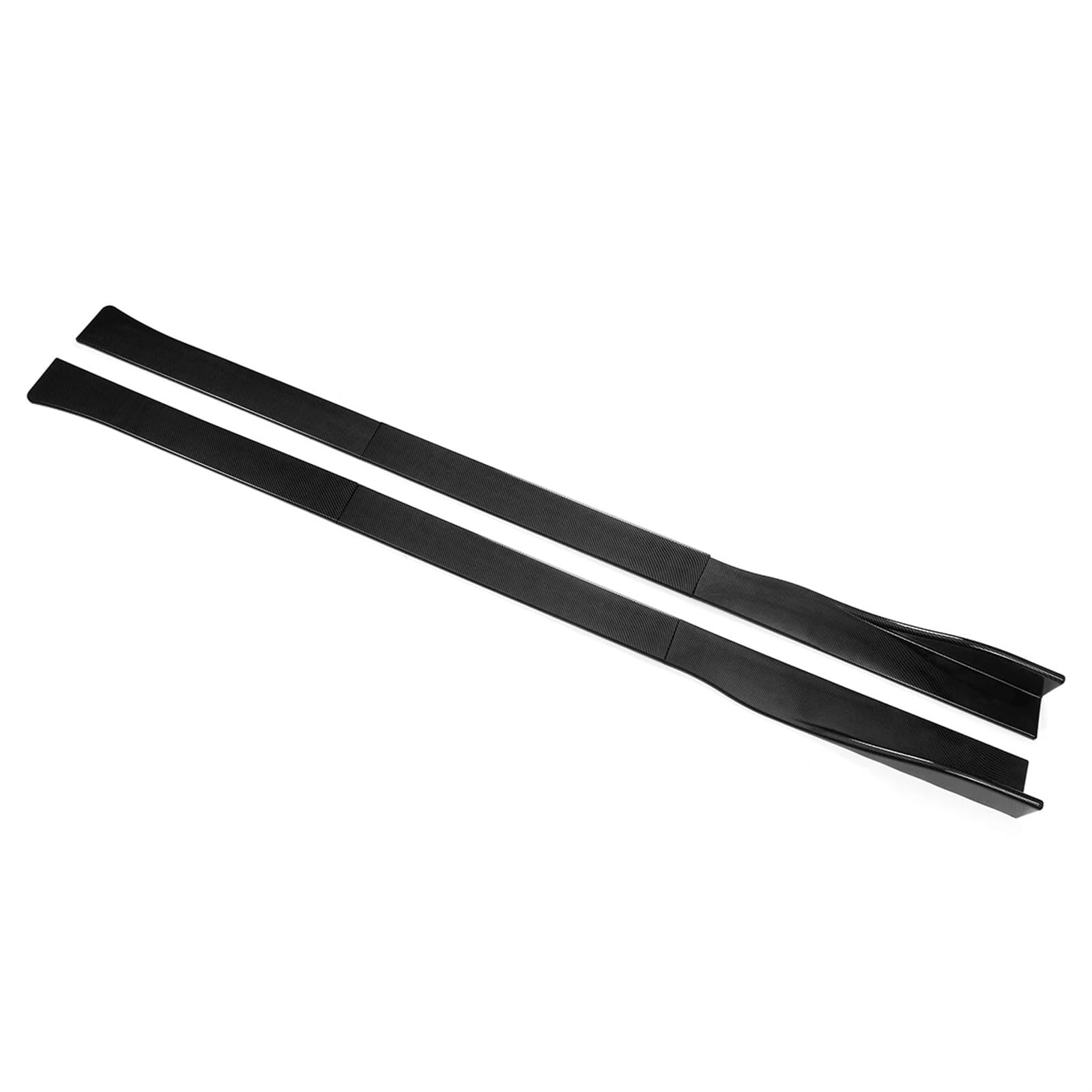 Auto Seitenschweller 2,2 M Carbon Fiber Look Universal Auto Seite Röcke Extensions Splitter Lip Spoiler Diffusor Für Ford Car Side Skirt Splitter von LONPEXDT