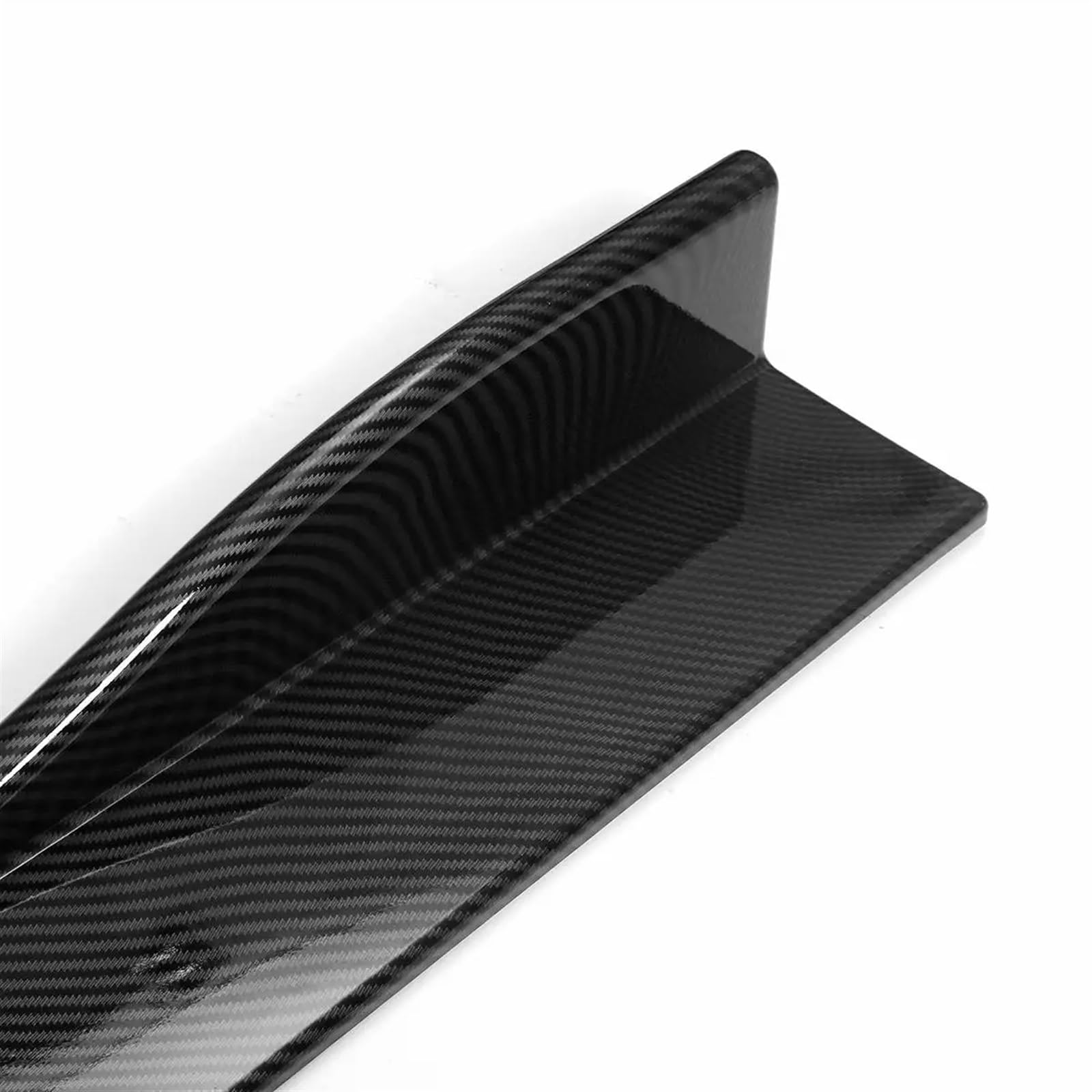 Auto Seitenschweller 2,2 M Carbon Fiber Look Universal Auto Seite Röcke Extensions Splitter Lip Spoiler Diffusor Für Lexus Car Side Skirt Splitter von LONPEXDT