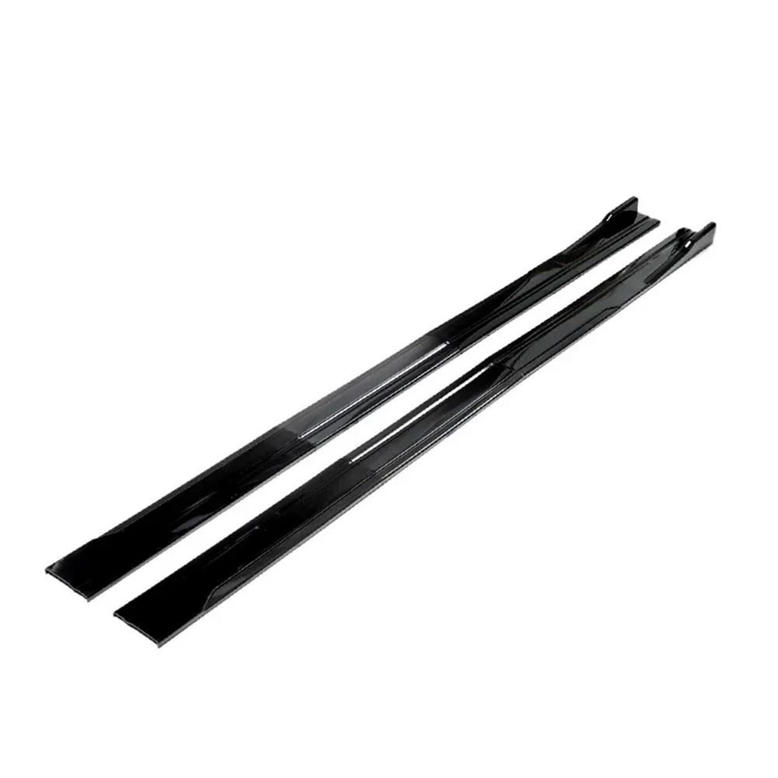 Auto Seitenschweller 2M Auto Seite Rock Verlängerung Platte Lip Separator Stoßstange 2,18 M Universal Racing Seite Spoiler Car Side Skirt Splitter(2m-A) von LONPEXDT