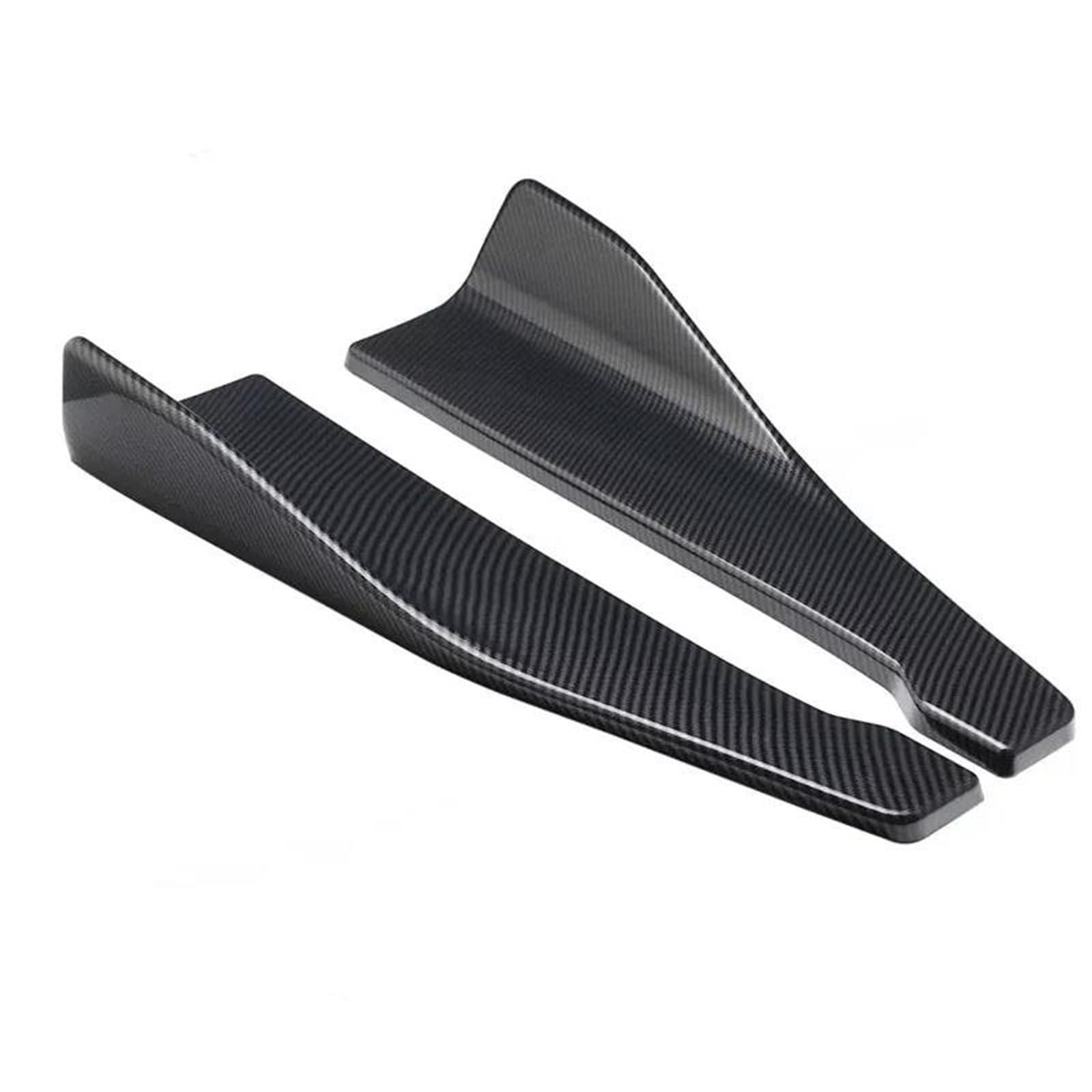 Auto Seitenschweller 48CM Seitenschweller Auto E90 E46 F20 F30 E39 G20 Zubehör Universal Verlängerungsschutz Heckspoiler Diffusor Split Car Side Skirt Splitter(B) von LONPEXDT