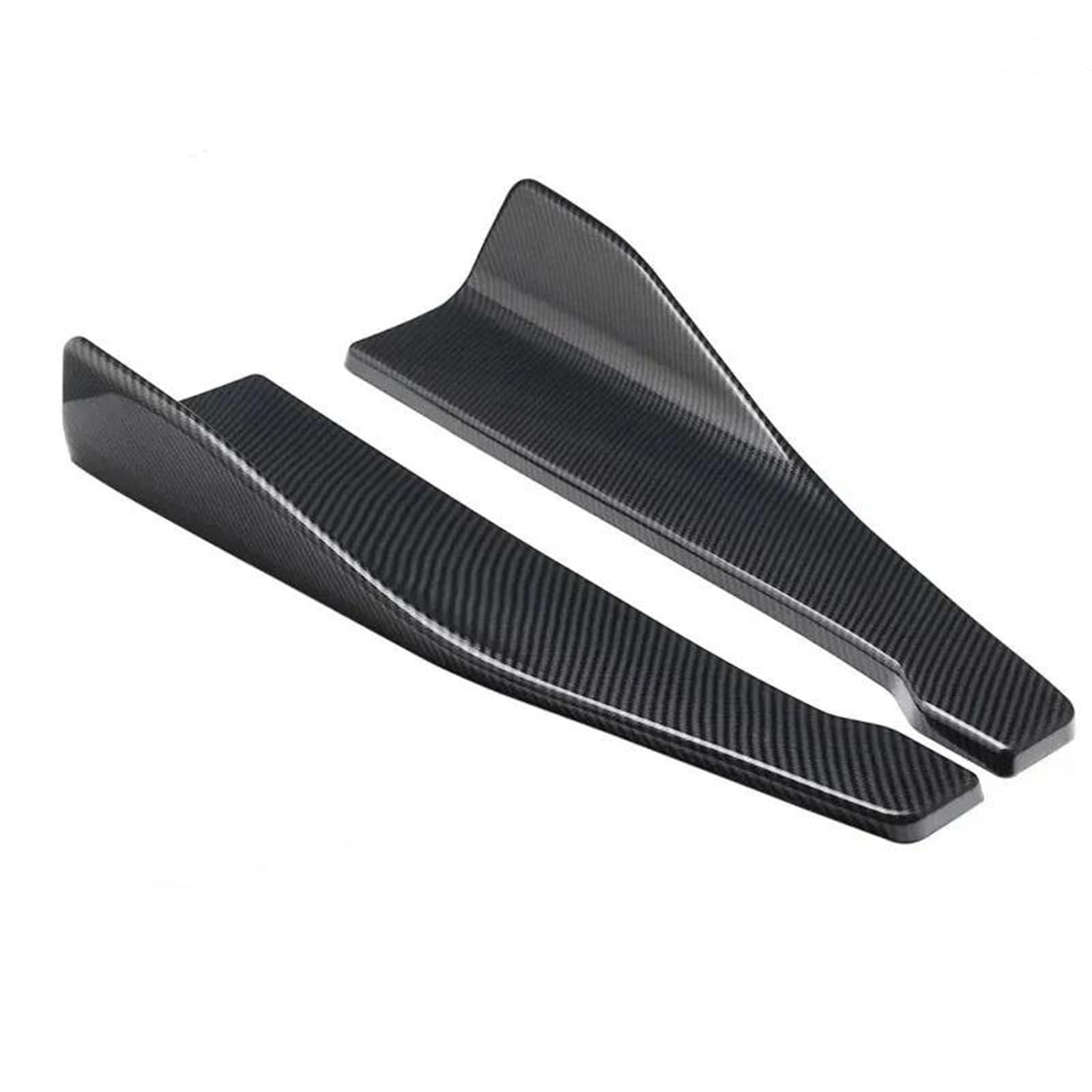 Auto Seitenschweller 48CM Seitenschweller Für Autos Universal Bumper Spoiler Splitter Erweiterungen Für A3 A4 Q5 Car Side Skirt Splitter(B) von LONPEXDT