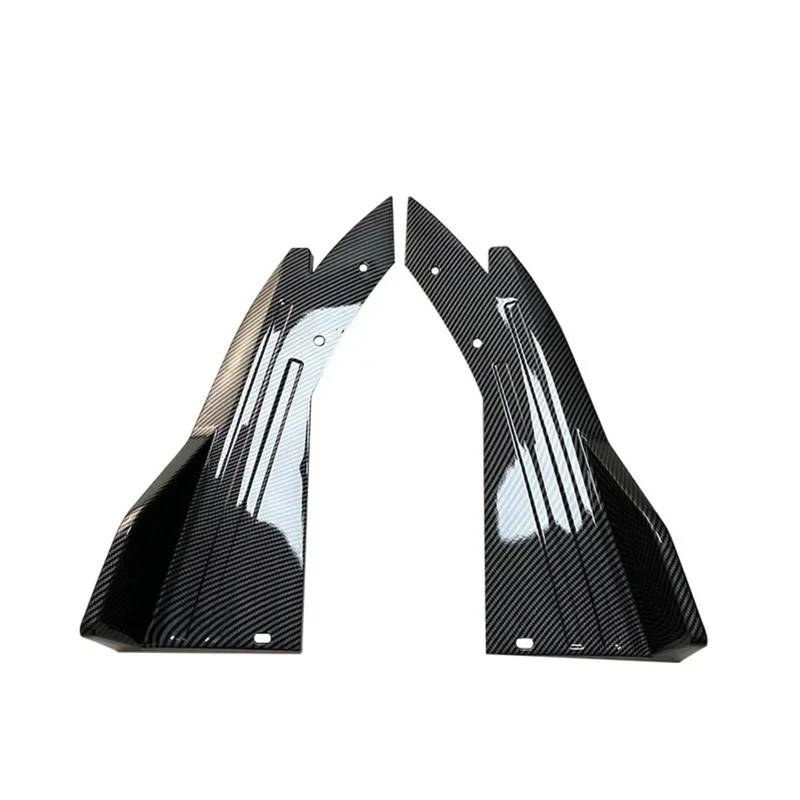 Auto Seitenschweller Auto Heckstoßstange Diffusor Splitter Spoiler Canards Seitenschweller Abdeckung Aufkleber Trim Für Nissan 350Z Auto-Tuning-Zubehör Car Side Skirt Splitter(Carbon Look) von LONPEXDT