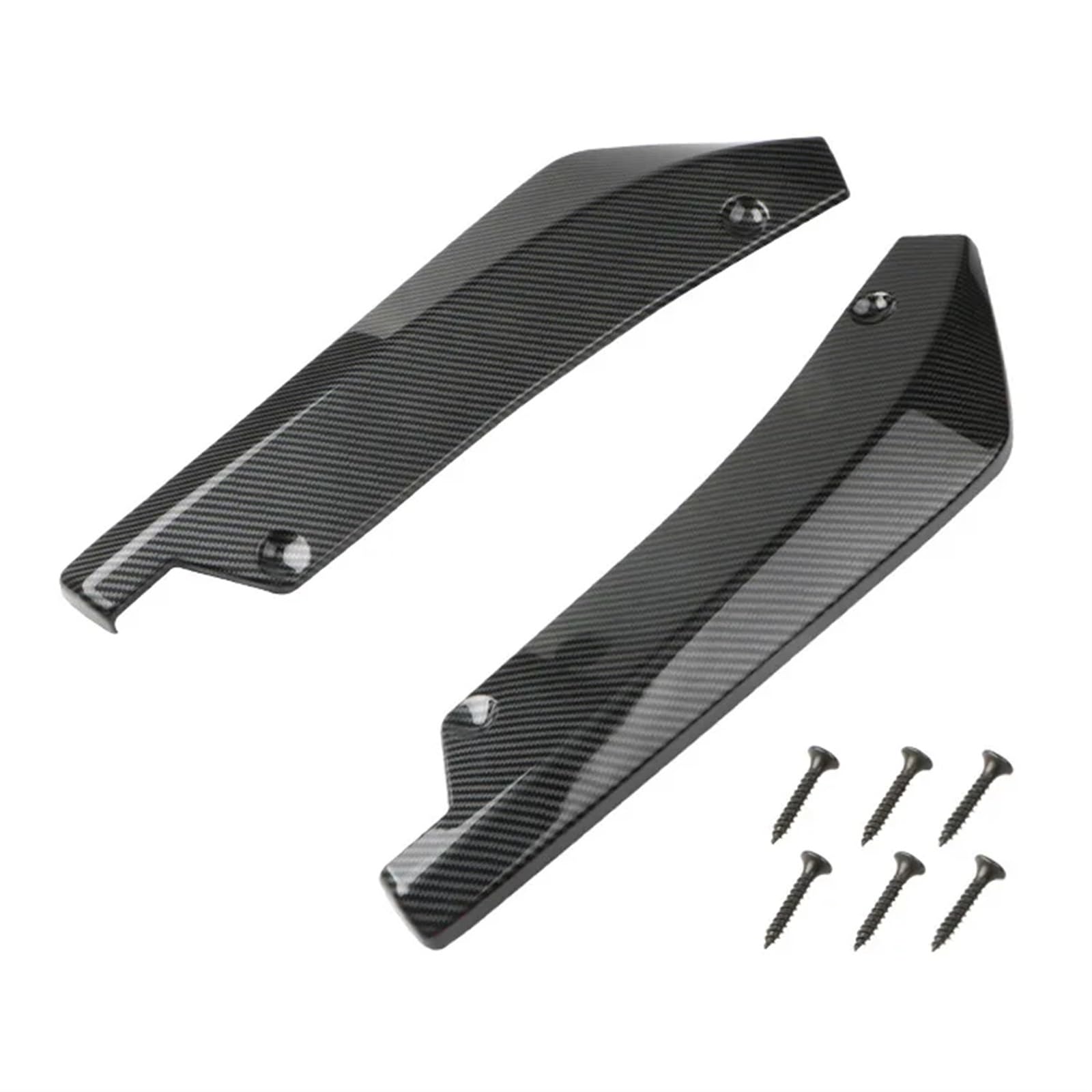 Auto Seitenschweller Auto Vorne Hinten Stoßstange Streifen Universal Anti-kollision Streifen Schutz Winglet Seite Rock Zubehör Car Side Skirt Splitter(B) von LONPEXDT