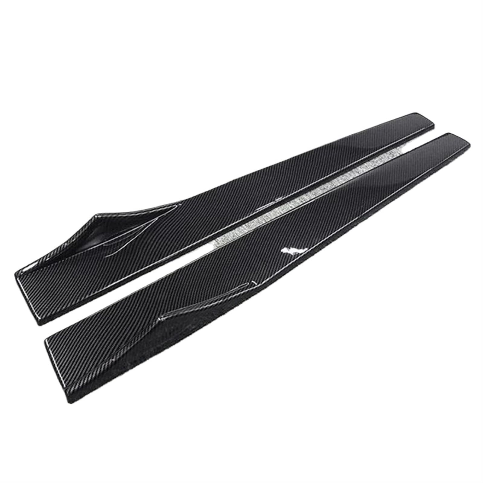 Auto Seitenschweller Dummy Carbon Fiber Seitenschweller Für Benz Für CLS E300 A200 A260 Car Side Skirt Splitter(A) von LONPEXDT