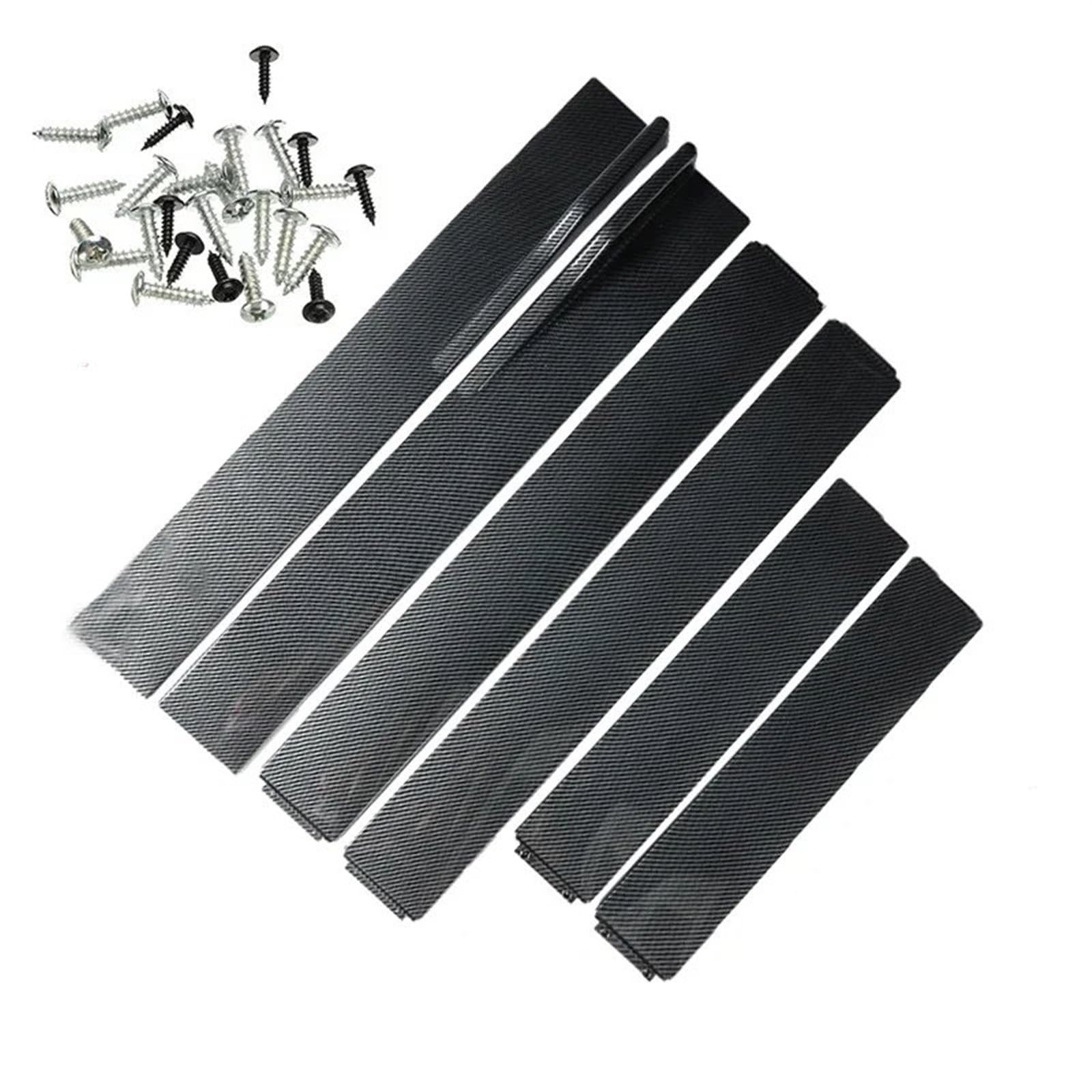 Auto Seitenschweller Für Nissan Für SENTRA Für Altima Für Maxima 300Z 350Z 370Z 6 PCS Seitenschwellerverlängerung Kipphebelplatte Winglet Lippentrenner Stoßstange Car Side Skirt Splitter(2.2M,B) von LONPEXDT