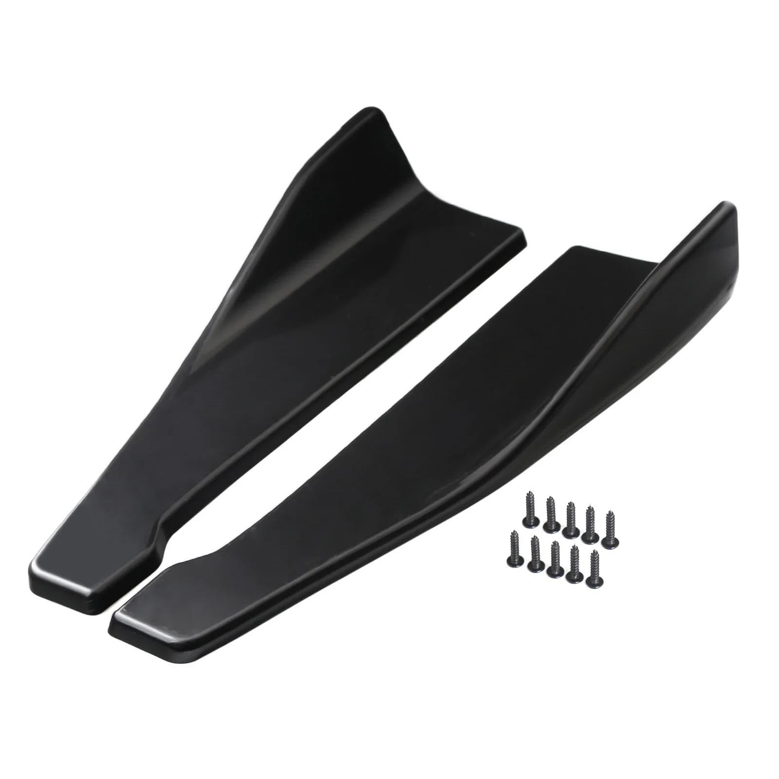 Auto Seitenschweller Universal 48CM Länge Auto Seite Rock Bumper Spoiler Splitter Protector Scratch Für E90 Zubehör Car Side Skirt Splitter(A) von LONPEXDT