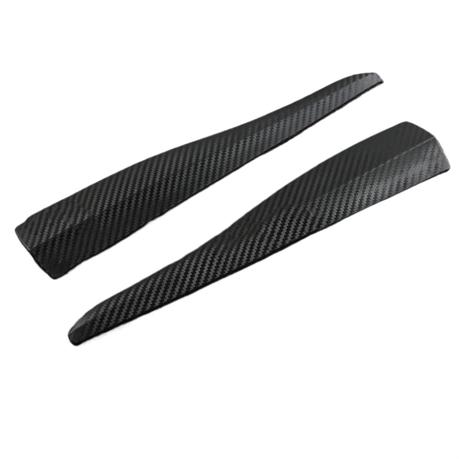 Auto Seitenschweller Universal Auto Vorne Hinten Stoßstange Streifen Lip Anti Scratch Protector Carbon Faser Auto Seite Rock Spoiler Diffusor Splitter Car Side Skirt Splitter(A) von LONPEXDT