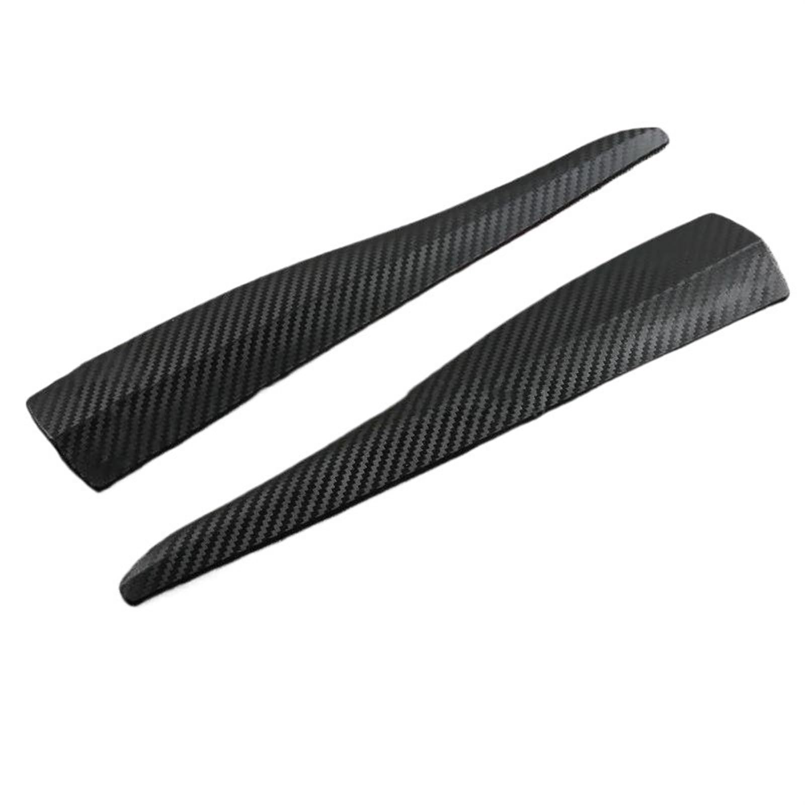 Auto Seitenschweller Universal Auto Vorne Hinten Stoßstange Streifen Lip Anti Scratch Protector Carbon Faser Auto Seite Rock Spoiler Diffusor Splitter Car Side Skirt Splitter(B) von LONPEXDT