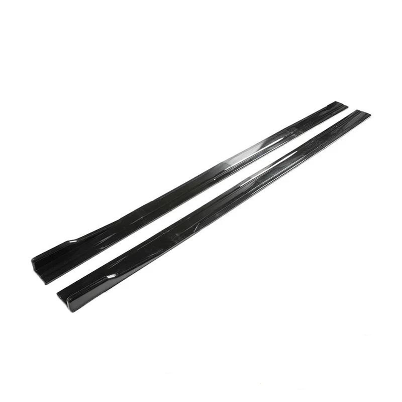 Auto Seitenschweller Universal Seite Rock Erweiterung Rocker Platte 8 PCS 2m/2,18 M Lip Separator Stoßstange Für Benz Car Side Skirt Splitter(2.18m-A) von LONPEXDT