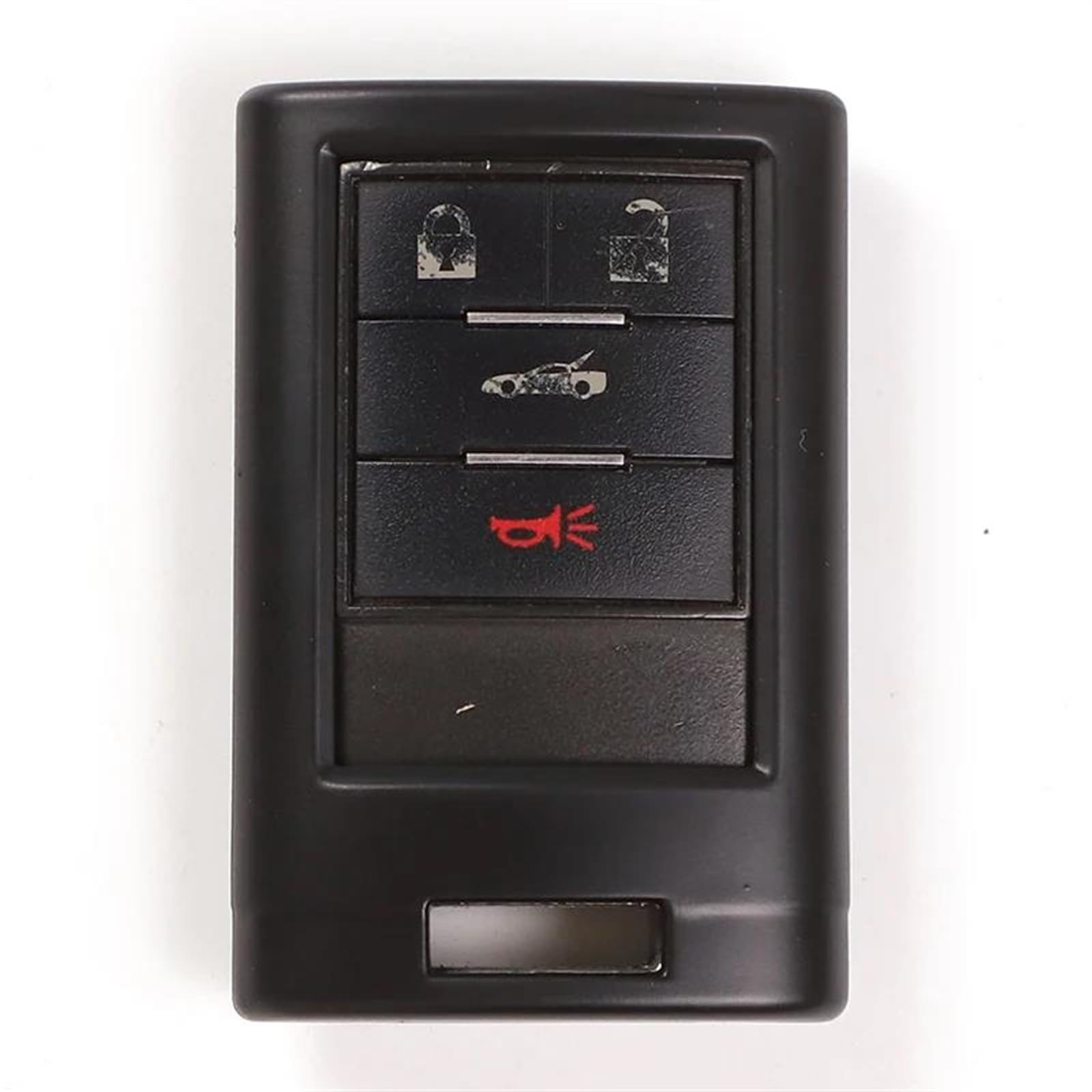 Auto Zierleistenkeile Set Carbon Faser Stil Auto Fernbedienung Schlüssel Abdeckung Fall Shell Für Chevrolet Für Corvette C6 2005-2013 Key Fob Abdeckung Auto Zubehör Interieurleisten Trim(Matt-schwarz) von LONPEXDT