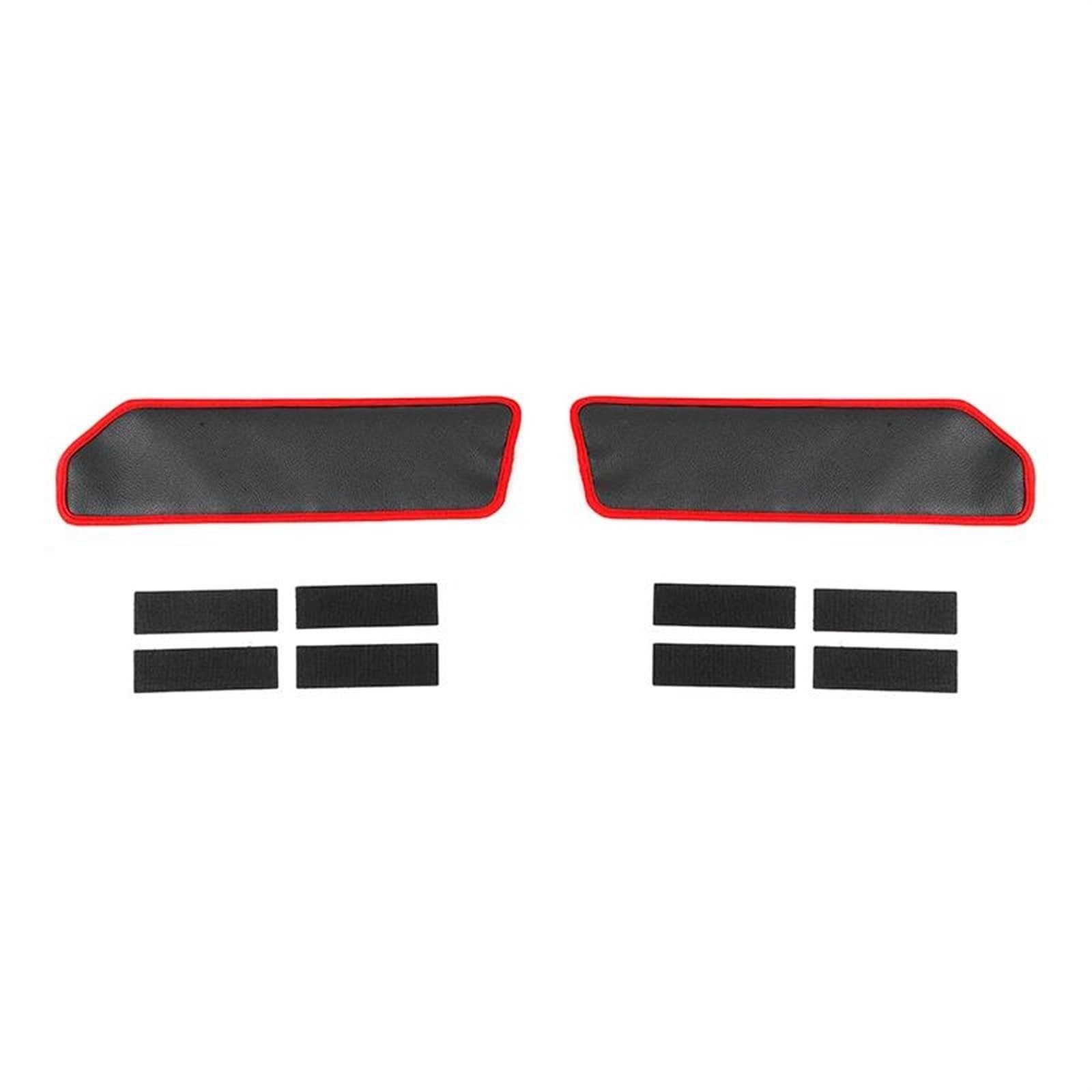 Auto Zierleistenkeile Set Leder Auto Tür Armlehne Griff Pad Matte Schutz Abdeckung Für Suzuki Für Jimny 2019 2020 2021 Up Innen Teile Auto Zubehör Interieurleisten Trim von LONPEXDT