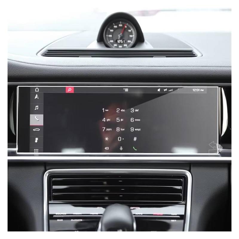 Displayschutzfolie Für Panamera 2017 2018 2019 2020 GPS Navigation Displayschutzfolie Schutzfolie Aus Gehärtetem Glas Displayschutz-Folie von LONPEXDT