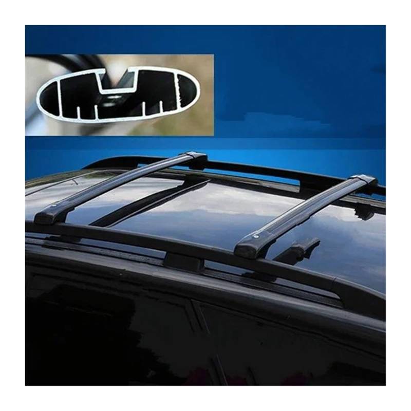 Gepäckträger Querträger Für Land Für Rover Für Freelander 2 2007 2008 2009-2012 Top Fracht Gepäck Träger Für Auto Offroad 2 Stücke Auto Dach Rack Cross Bar Relingträger(B) von LONPEXDT