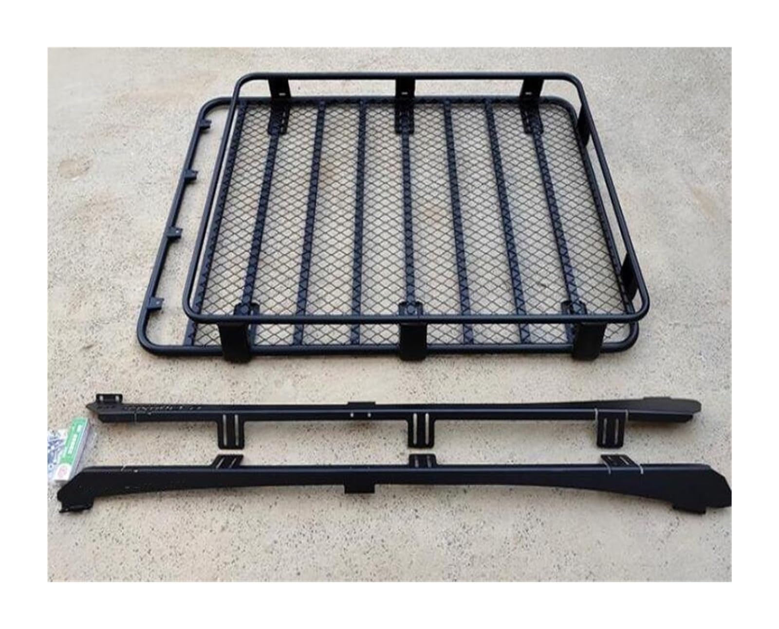 Gepäckträger Querträger Für Toyota Für FJ Für Cruiser 2007 2008 2009-2020 Top Dachträger Schiene Gepäck Querstange Relingträger(Roof Rack Rail Boxes) von LONPEXDT