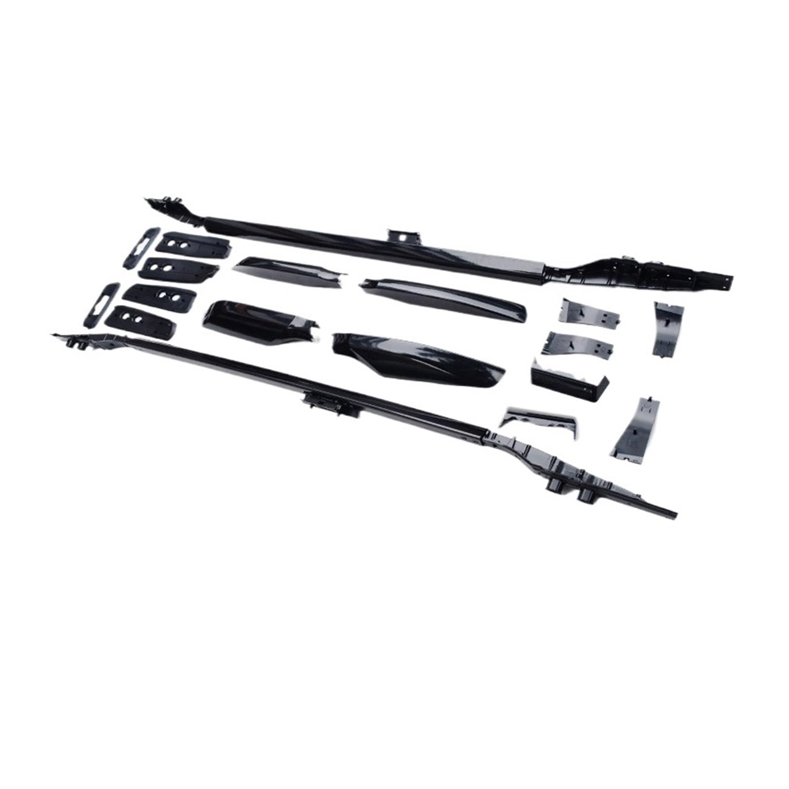 Gepäckträger Querträger Für Toyota Für Land Für Cruiser 200 LC200 2008 2009-2021 Auto Dach Bars Dach Gepäck Rack Kreuz Schiene Schiene Reise Zubehör Relingträger(10-2021 Prado Black) von LONPEXDT