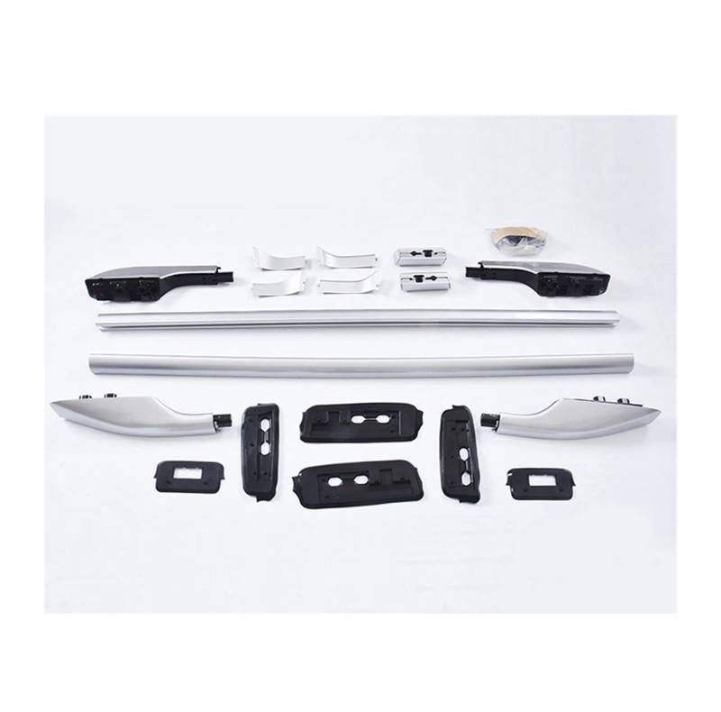 Gepäckträger Querträger Für Toyota Für Land Für Cruiser 200 LC200 2008 2009-2021 Auto Dach Bars Dach Gepäck Rack Kreuz Schiene Schiene Reise Zubehör Relingträger(Silber) von LONPEXDT