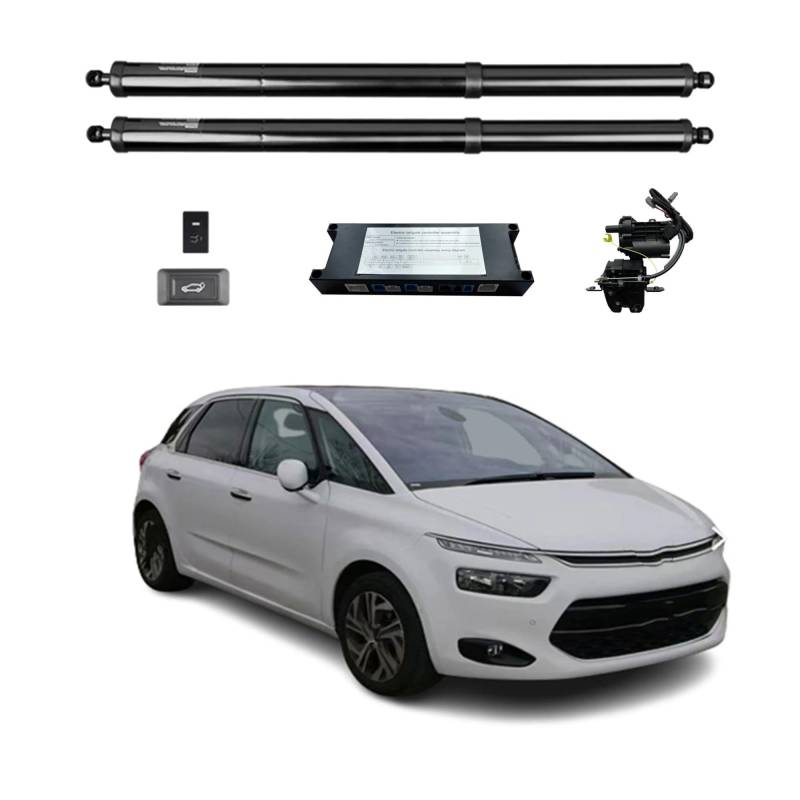 Heckklappendämpfer Für Citroen C4 Für Picasso (5-Sitzer) 2014-2017 Elektrische Heckklappe Power Zurück Tür Heckklappe Heckklappe Auto Boot Trunk Strut Shock Gasdruckfeder(with Kick Sensor) von LONPEXDT