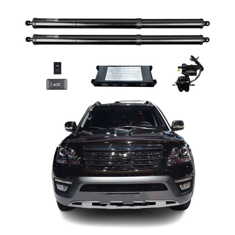 Heckklappendämpfer Für Kia Für Mohave Für Borrego 2017-2020 Elektrische Heckklappe Power Back Door Heckklappe Heckklappe Auto Boot Trunk Strut Shock Hubstange Gasdruckfeder(with Kick Sensor) von LONPEXDT