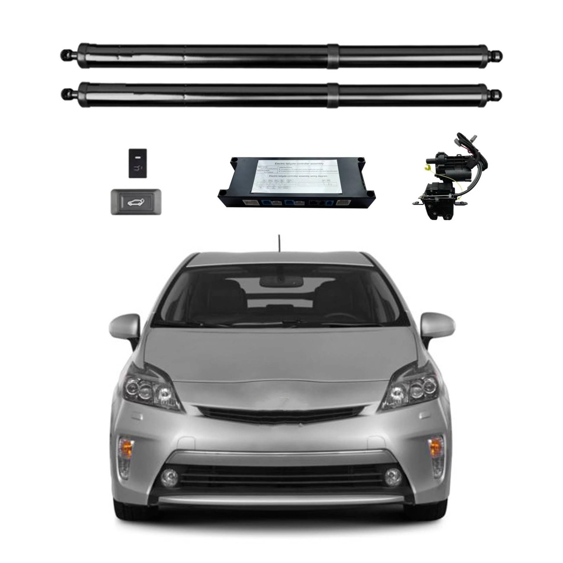 Heckklappendämpfer Für Toyota Für Prius Für Plug-in 2012-2015 Elektrische Heckklappe Power Hintertür Heckklappe Heckklappe Auto Boot Trunk Strut Shock Hubstange Gasdruckfeder(Without Kick Sensor) von LONPEXDT