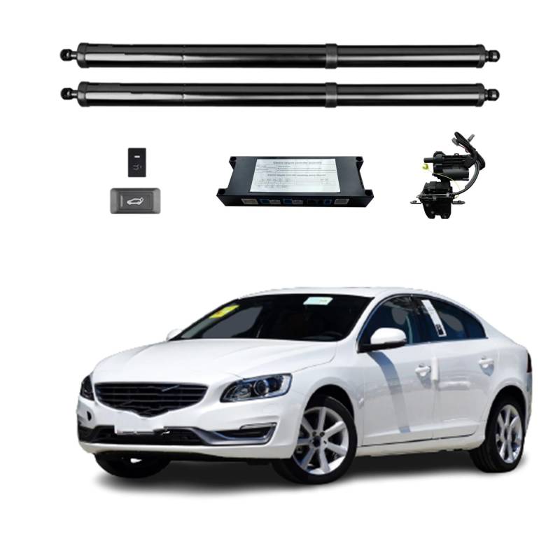 Heckklappendämpfer Für Volvo S60 2014-2019 Elektrische Heckklappe Power Zurück Tür Heckklappe Heckklappe Auto Boot Stamm Strut Shock Lift Stange Antrieb Gasdruckfeder(Without Kick Sensor) von LONPEXDT