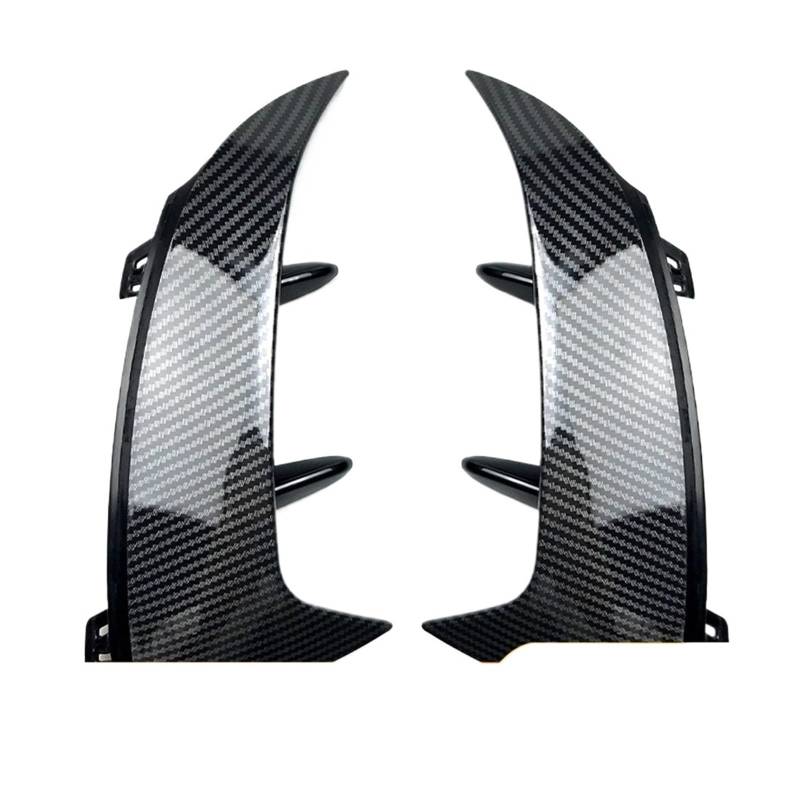 Heckspoiler Auto Heckstoßstange Trim Lip Spoiler Für Benz A Klasse W177 A180 A200 A220 AMG Fließheck 2018-2023 Fender Canard Aufkleber Heckflügel(Carbon Look) von LONPEXDT